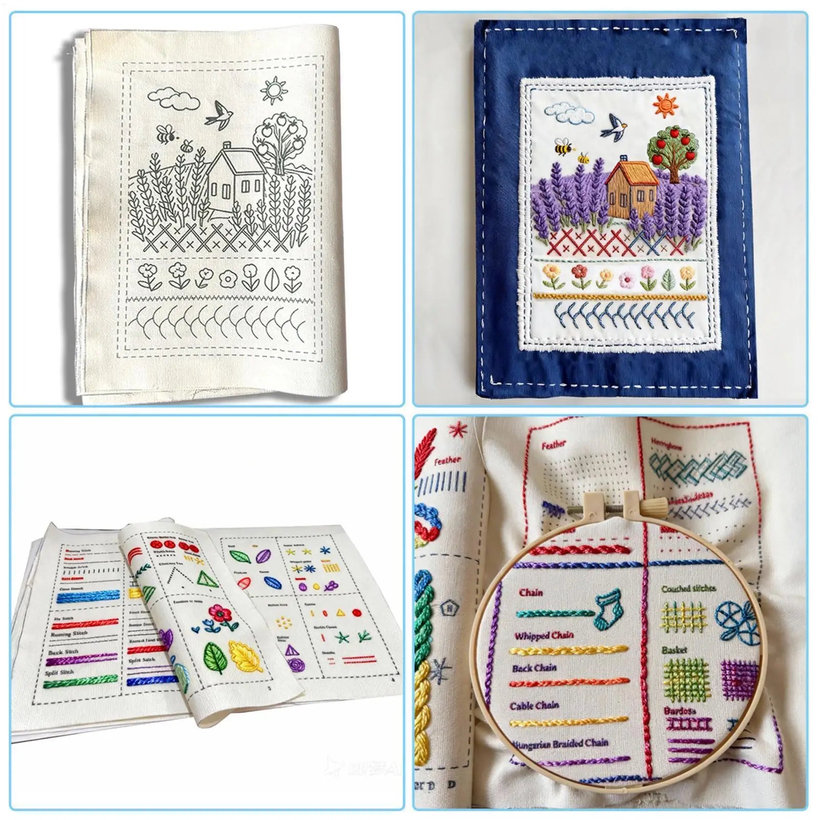 Embroidery Stitches Book For Beginners DIY Sewing Book Stitches Books Embroidery Sewing Book Stitches Books With Tutorials Zpaxo