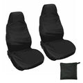 Car Seat Cover Waterproof Fabric Universal Car Seat Covers Set Accessories Interior For Most Car Suv Truck Van Seat Cushion 2024 Zpaxo 2PCS