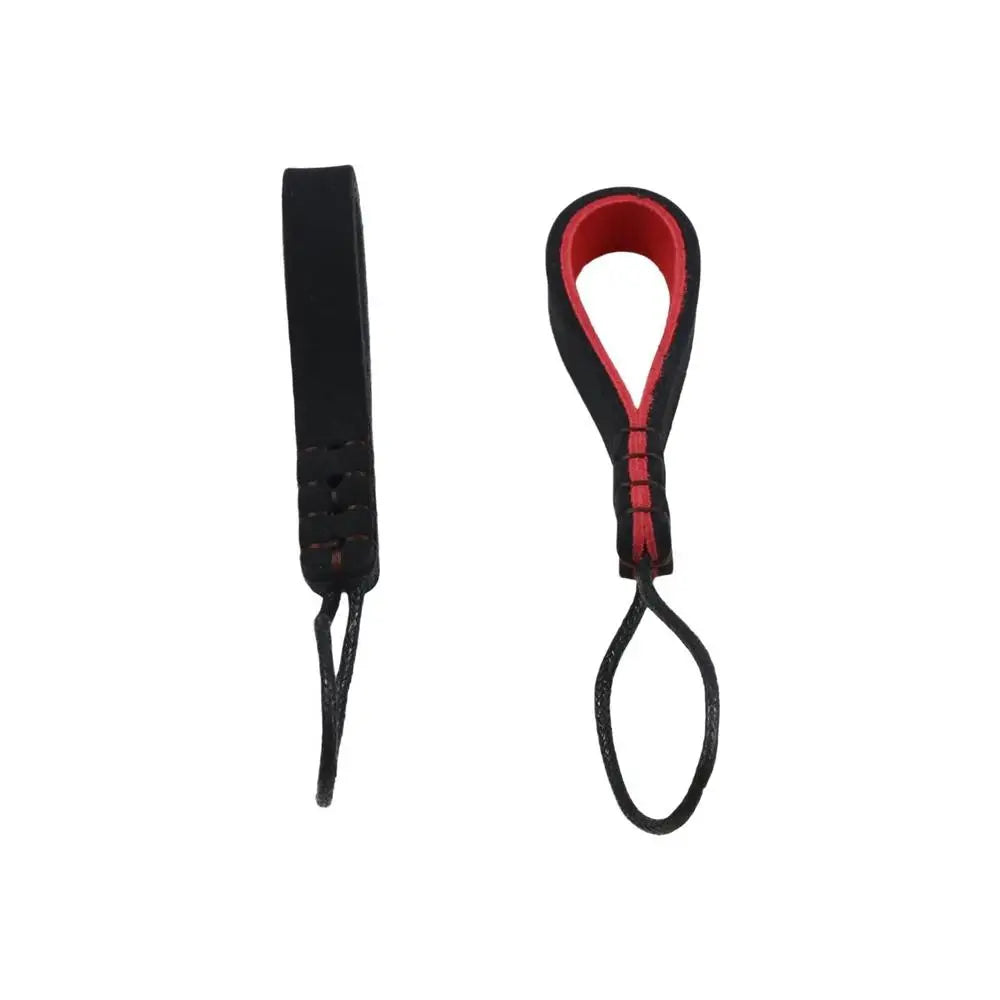 Creative Wear-resistant Leather Lanyard Key Loop Rope Pendant Cowhide Zpaxo