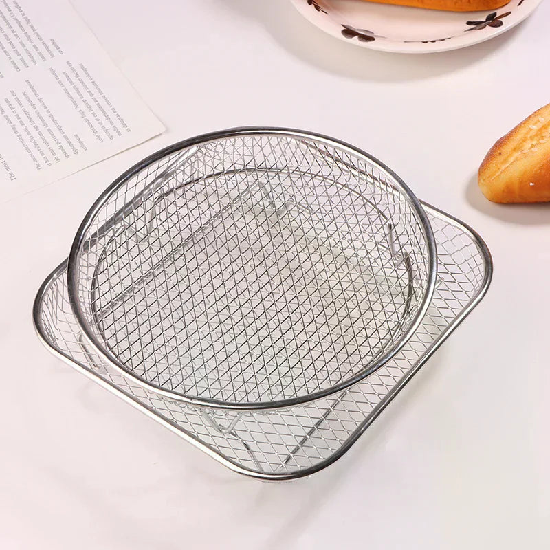 Non-stick Airfryer Tray Wire Rack Basket Kitchen Gadgets Air Fryer Zpaxo
