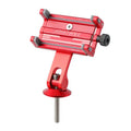 New Electric Vehicle Mobile Phone Holder Mountain Battery Bicycle Accessories Takeaway Child Safety Outdoor Cycling Supplies Zpaxo Column style red