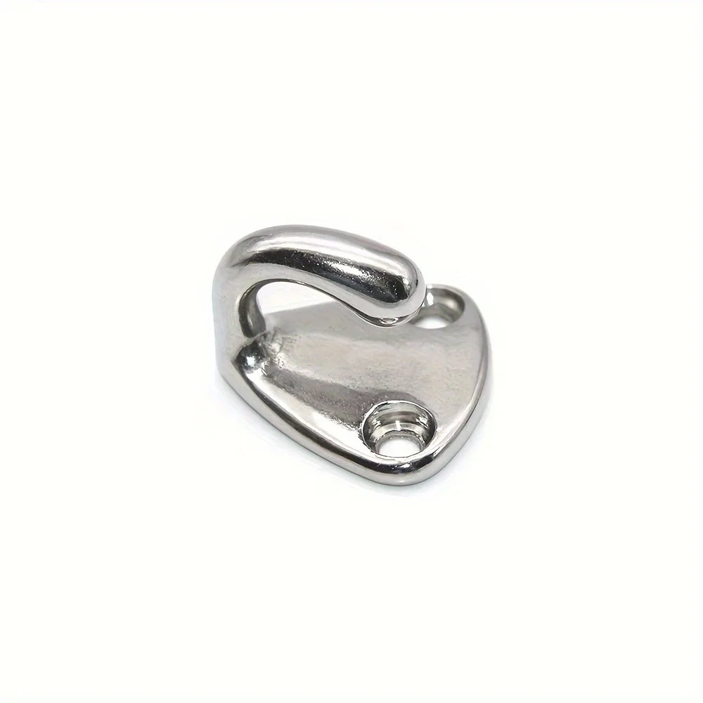 5-Pack Small Coat Hanger Hooks Set, Marine-Grade Yacht or Motor Homes, 316 Stainless Steel Boat Fender Hooks Zpaxo