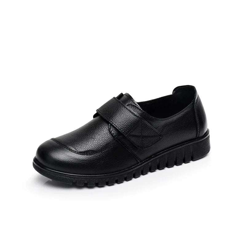 Elegant Women Mules Shoe Solid Leather Summer Slippers Outdoor Casual Zpaxo 817 Black 35 China Mainland