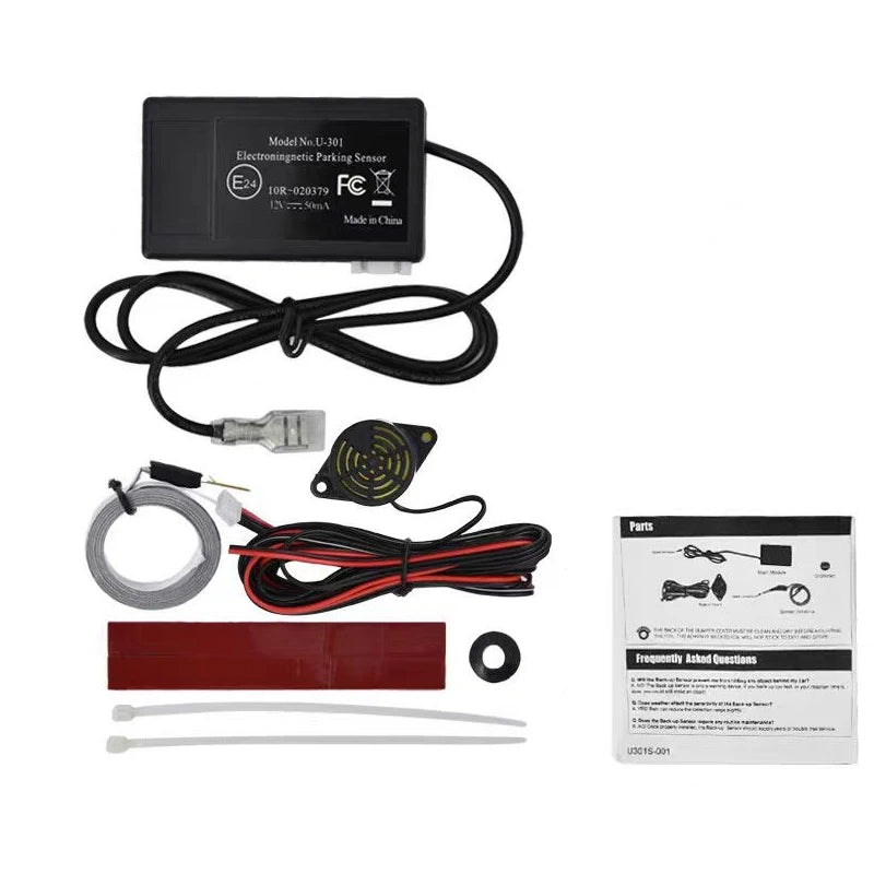 12V Car Reversing Radar Sensor Safety Anti-collision Electromagnetic