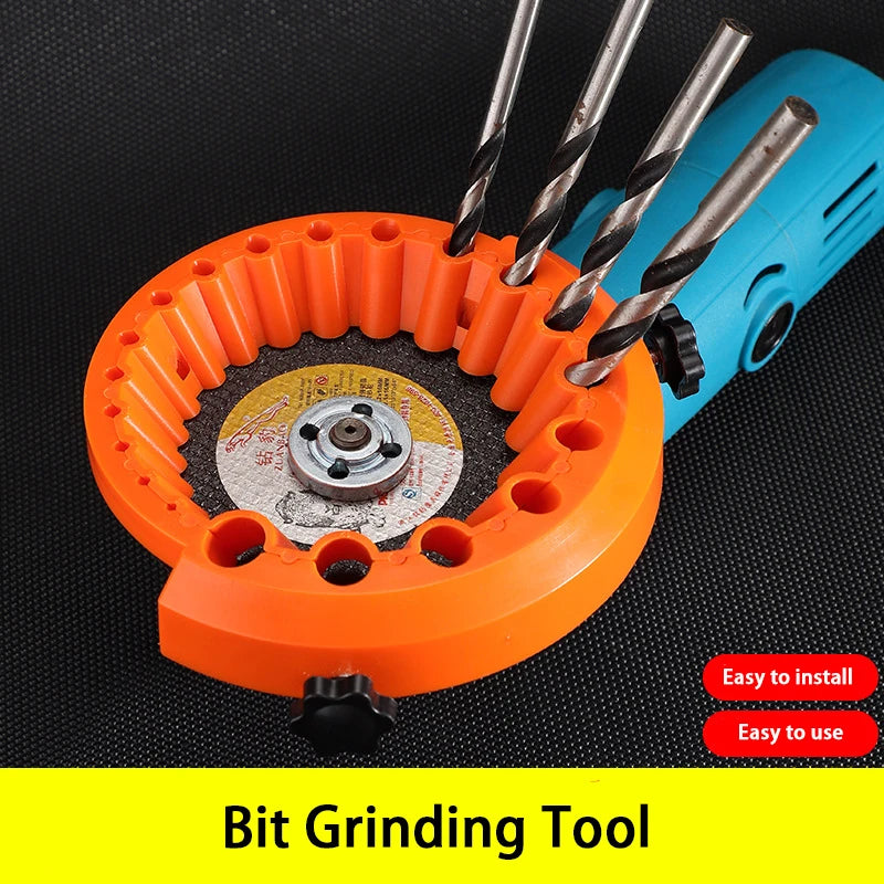 Upgrade 118 Degree Angle Grinder Drill Bit Sharpener Power Grinding