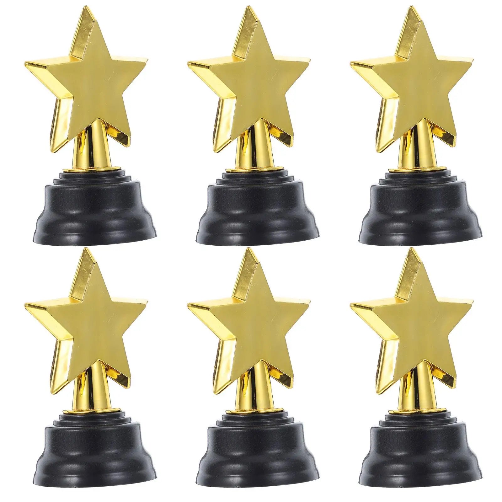 Mini Gold Star Trophies Party Favors Game Prizes Kindergarten