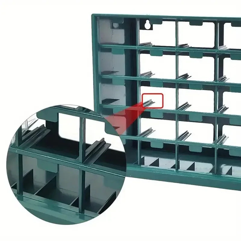 Multi-grid Drawer Parts Box Wall-mounted Combined Component Tool