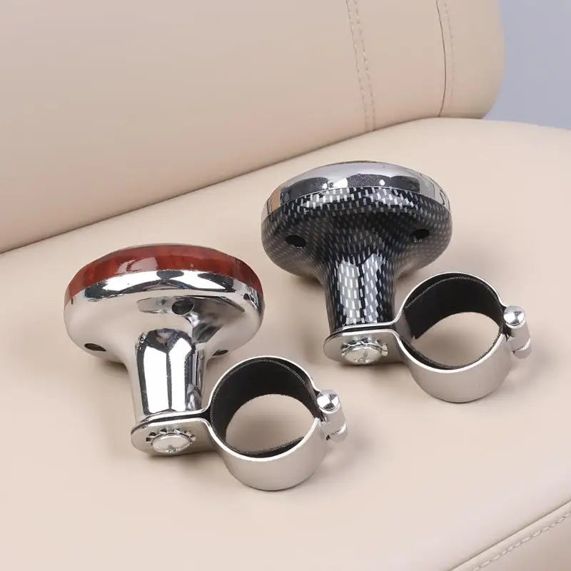 Universal Car Booster Ball Steering Wheel Power Handle Knob Rotating Zpaxo
