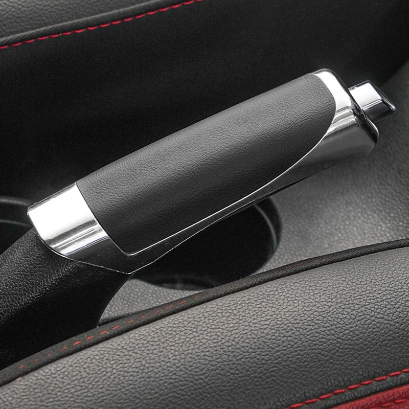 PU Leather Car Hand Brake Cover – Universal Handbrake Guard