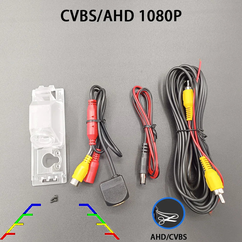 170 Degree AHD 1080P CVBS Reverse Backup Rear View Camera Hyundai