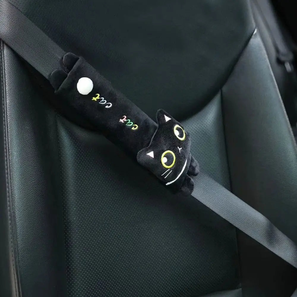 Seat Support Cartoon Cushion Rearview Mirror Cover Car Headrest Zpaxo