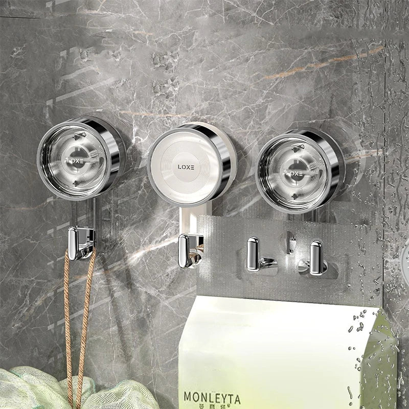 Fashion Powerful Suction Cup Hooks Vacuum Reusable Shower Heavy Duty Zpaxo