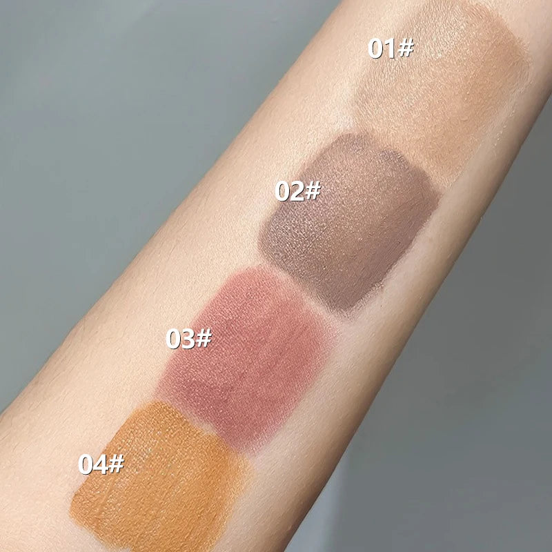Light Golden Brown Dyeing Eyebrow Cream Long Lasting Waterproof Quick-dry Pink Liquid Dyeing Eyebrow Enhancers Makeup Cosmetics Zpaxo