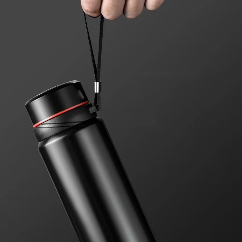 Large-capacity Stainless Steel Business Casual Bottle Hanging Strap