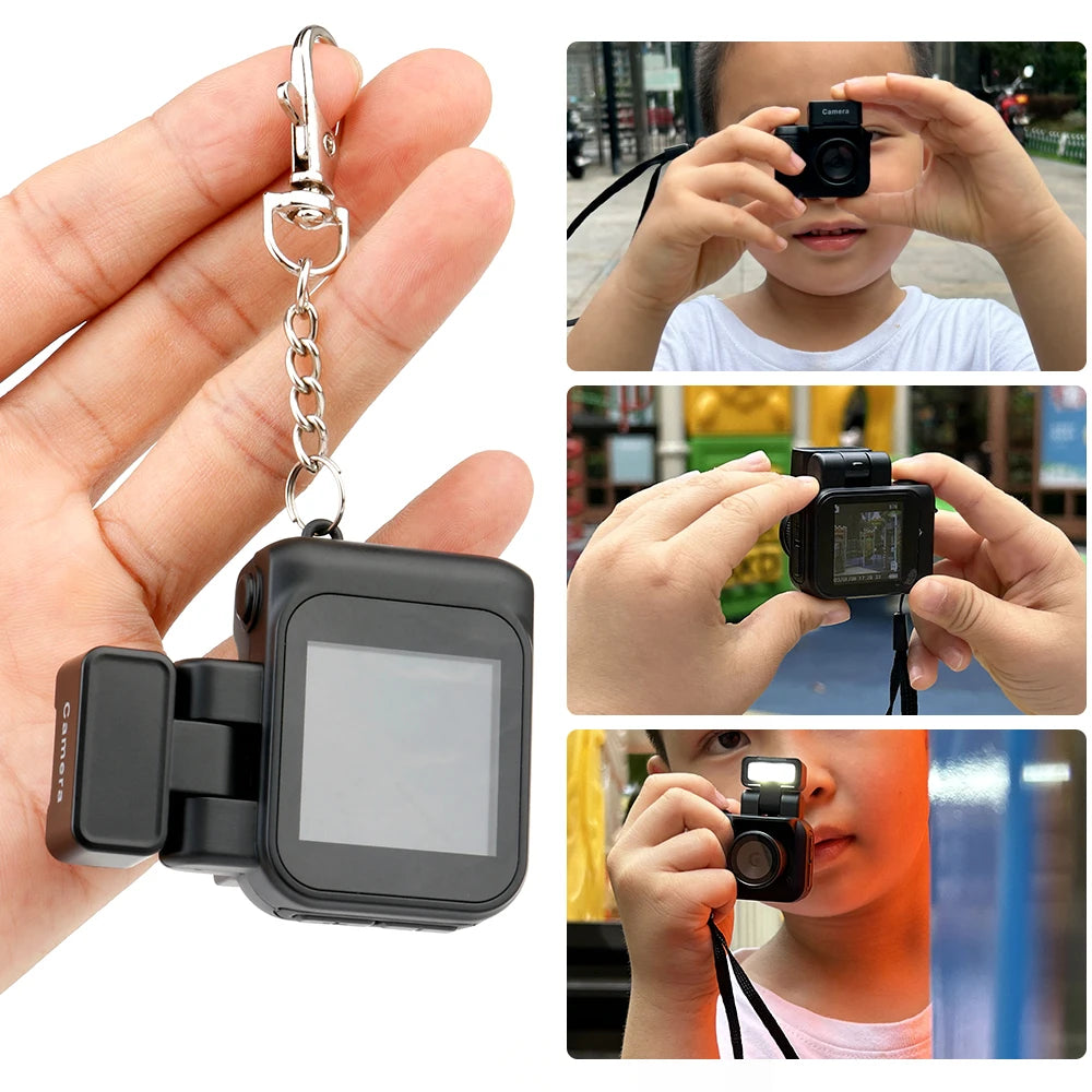 HD1080P Mini Camera Portable Pocket Cam LCD Screen Digital Flash