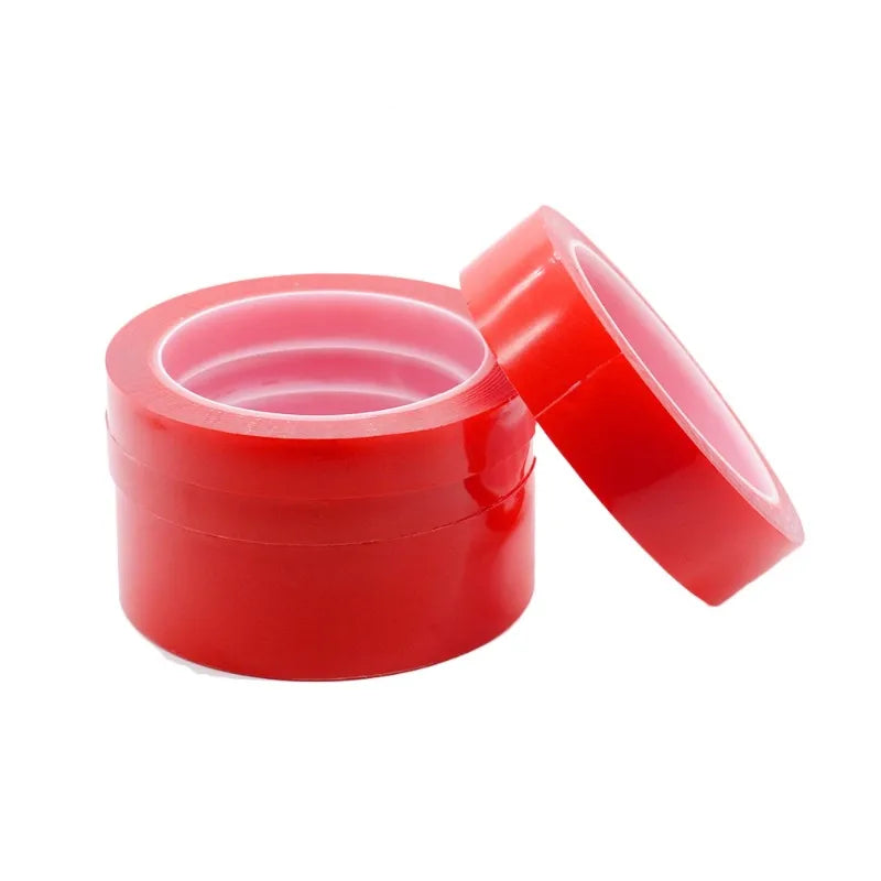 Car Strong Double Sided Adhesive Stickers Tape Nano Transparent Reusable Waterproof Auto Tape Clean Tools Car Protect Sticker Zpaxo