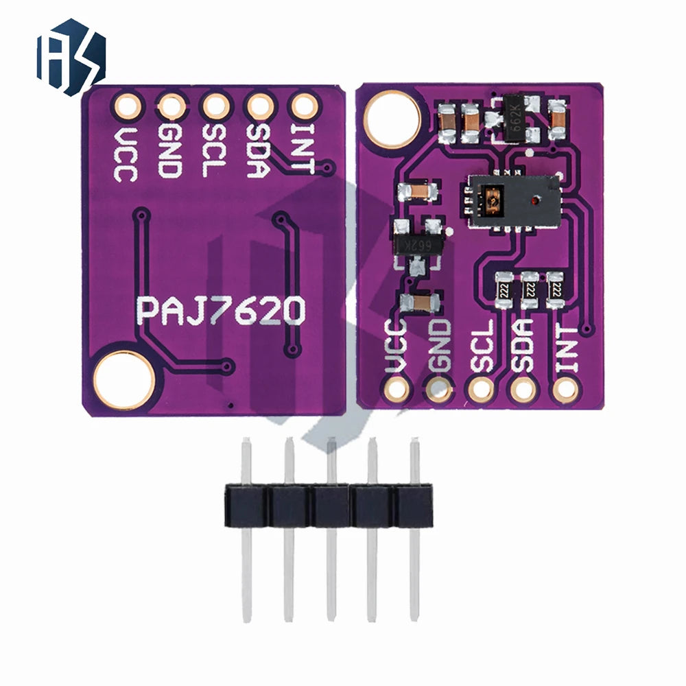 PAJ7620U2 9-Gesture Recognition Sensor Module - IIC Interface Intelligent Gesture Sensing,For Arduino Compatible Zpaxo