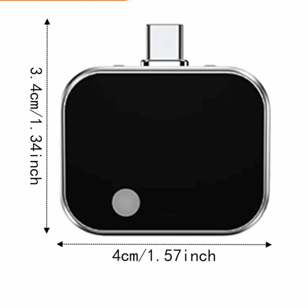 Auto Disconnect Auto Stop Charging Adapter Auto Power Off Overcharge Protection Smart Charging Cut-off Adapter Type-C Zpaxo