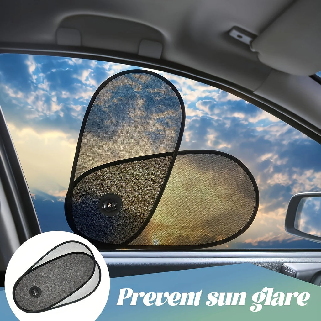 Car Side Shade Telescopic Design Heat Insulation Sun Blocker All Cars