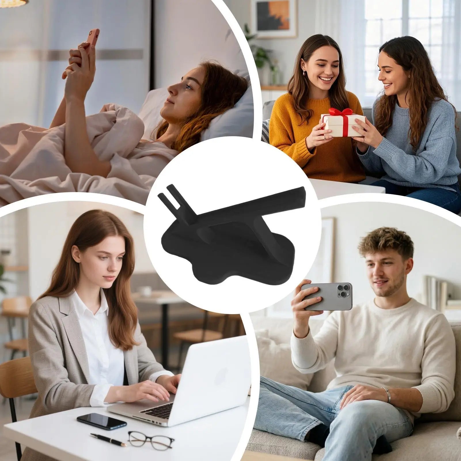 Cell Phone Holder Bed Side Lying 3D Printing Universal Portable Stand