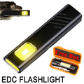 Mini COB LED Keychain Flashlight USB-C Rechargeable Pocket Light