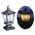 Waterproof Solar Garden Lights Villas Courtyard Pillar Head Light