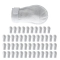 50Pcs Universal Faucet Filter Cotton Anti-splash Thickened Faucet Filter with T-strap Tap Water Filter Bag for Kitchen Sink Zpaxo Default Title
