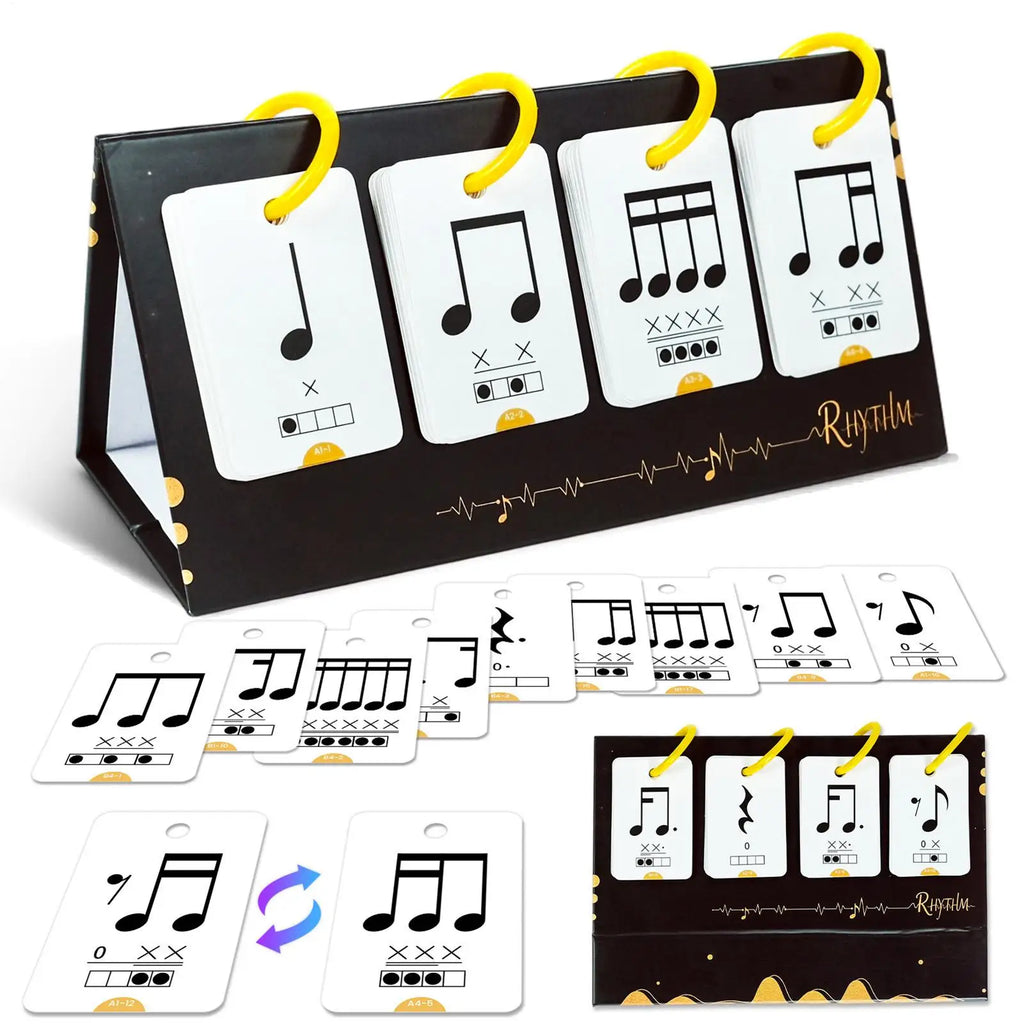 Music Enlightenment Learning Cards Note Instrument Rhythm Cognition