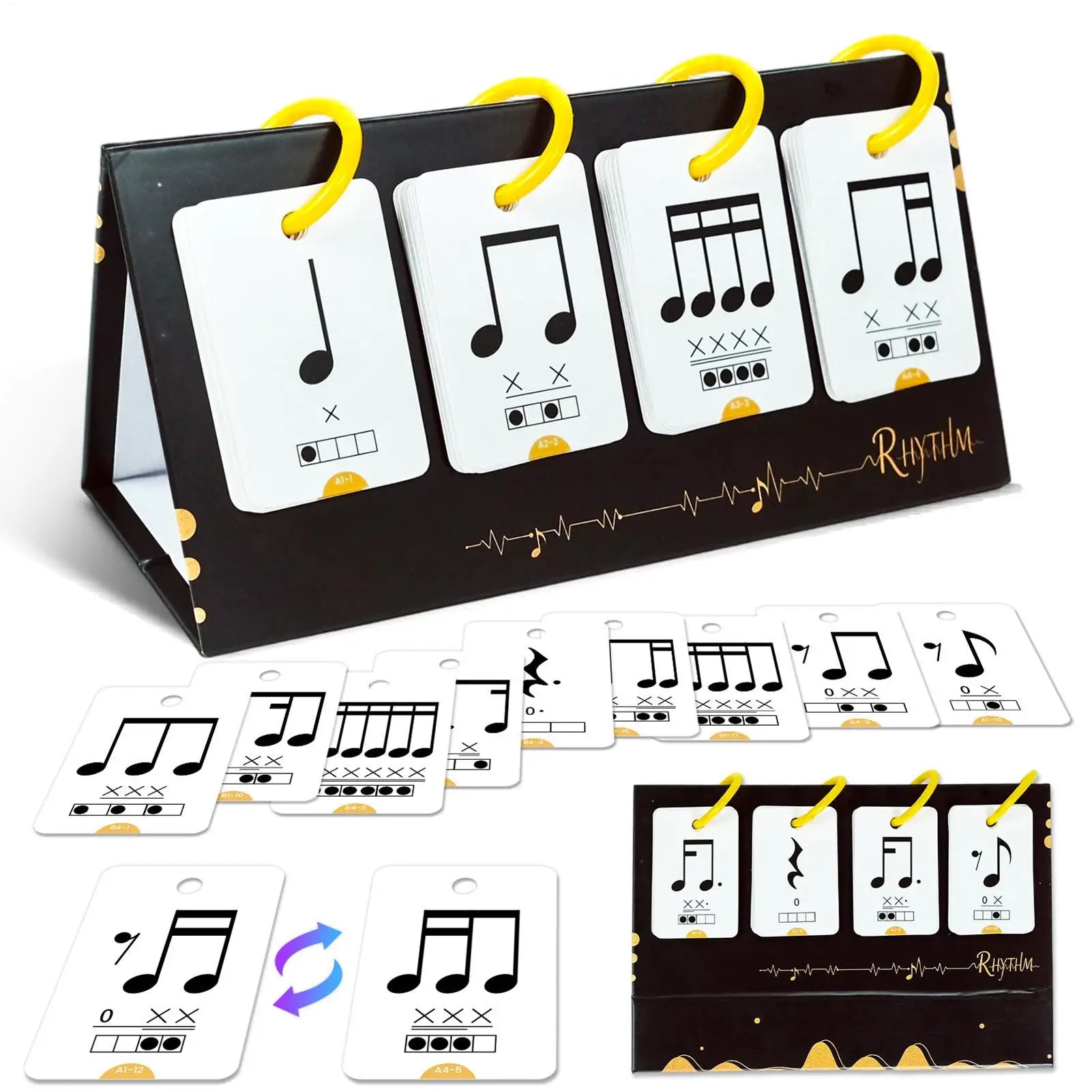 Music Enlightenment Learning Cards Note Instrument Rhythm Cognition