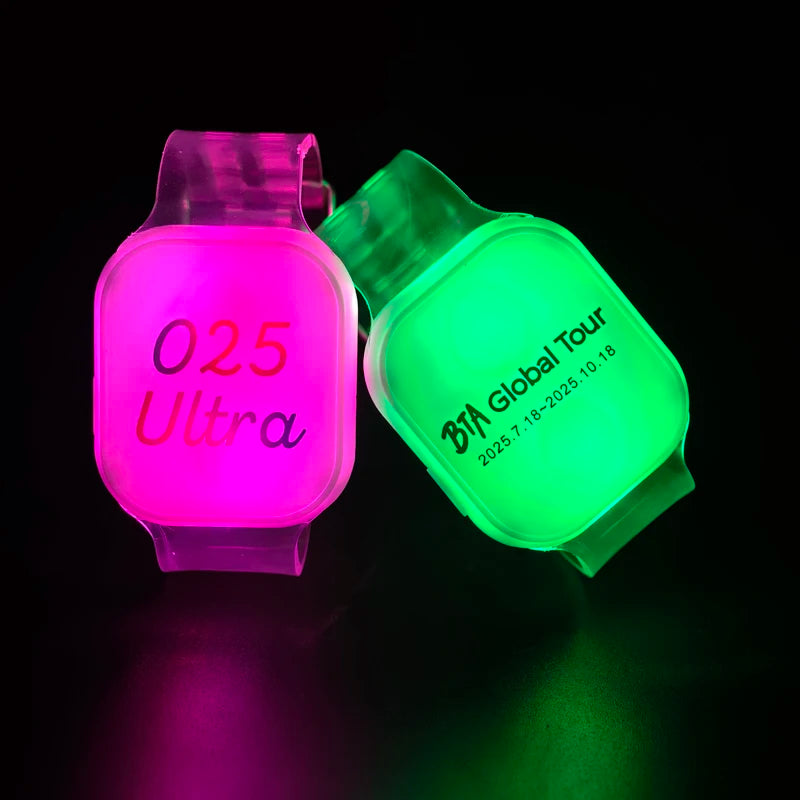 Customize Led Bracelet 15 Colors Glow Luminous Wristband Wedding