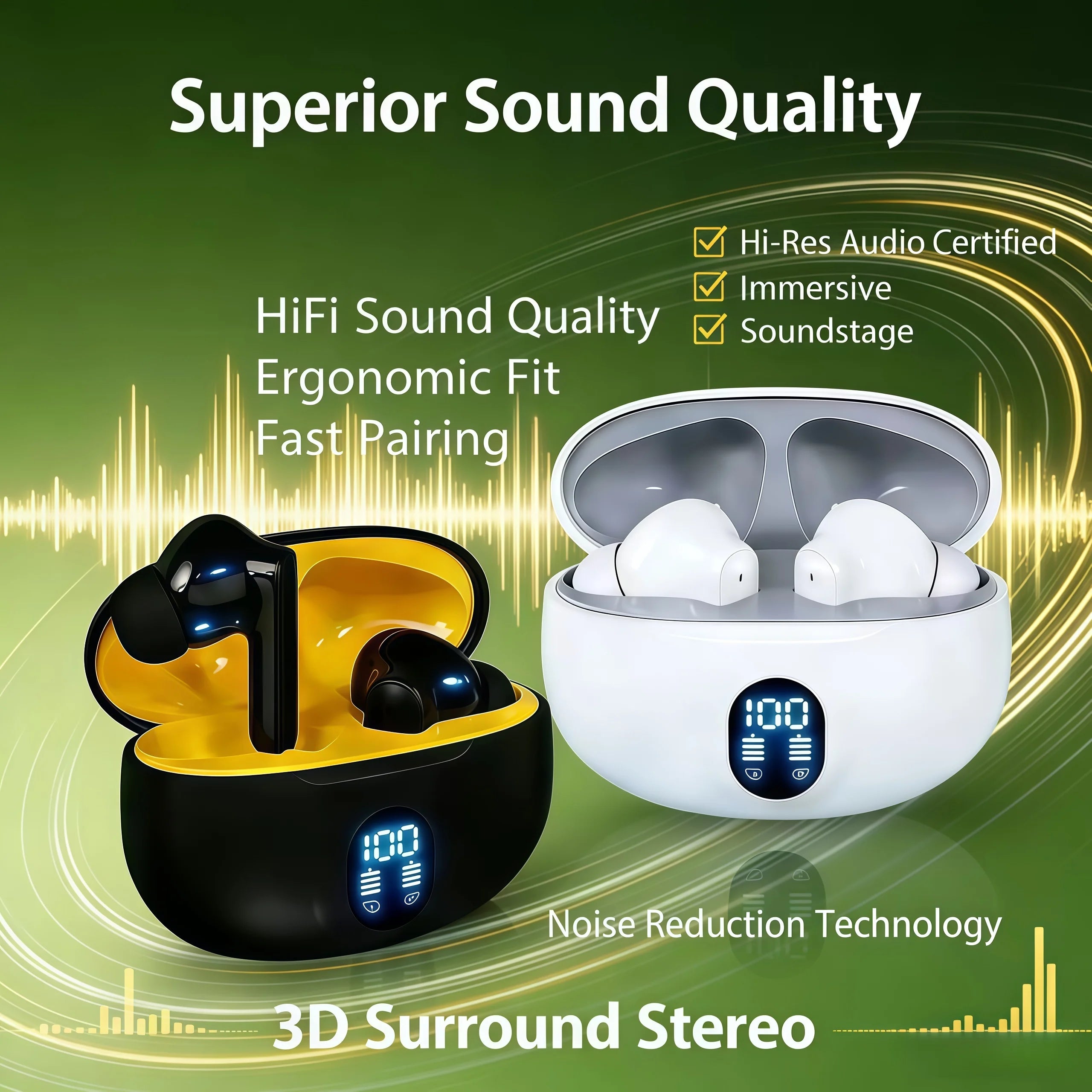 Bestseller 895B Wireless Bluetooth Music Headphones Microphone Noise