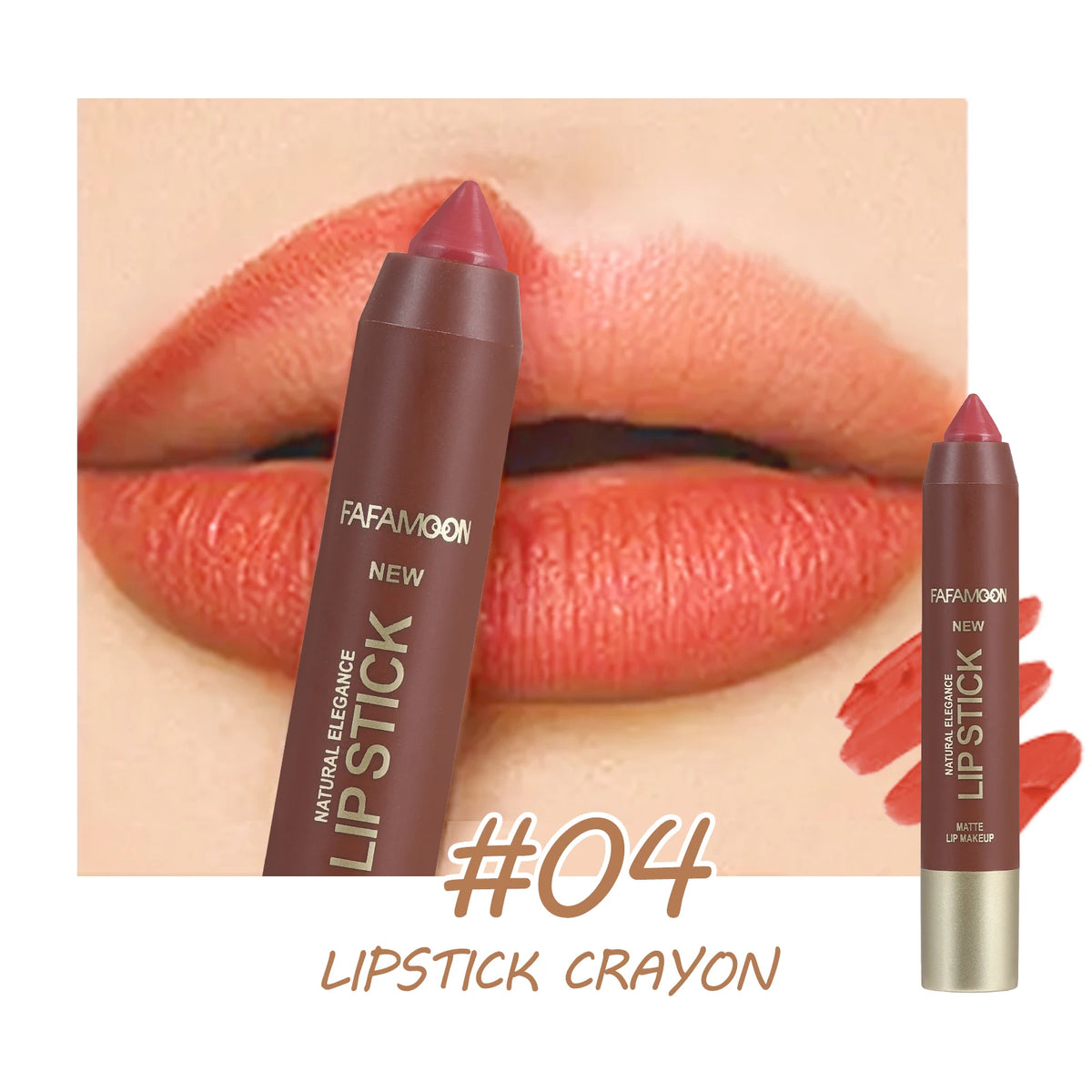 Lipliner Durable Waterproof Easy Slippery Suitable All Skin Types Zpaxo FA2521-04