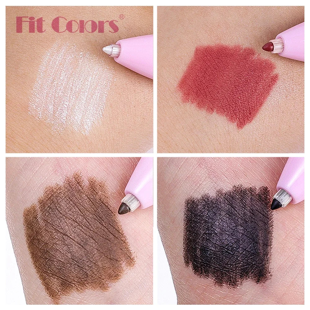 4-in-1 Multi-functional Lip Liner Eyeliner Eyebrow Highlighter Pencil