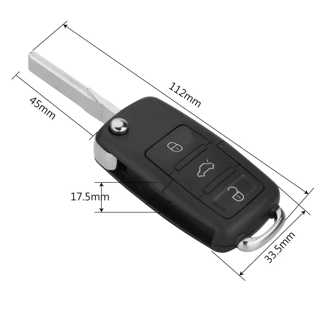 VW Golf Jetta Touran Tiguan B5 Key Shell Auto Case Replacement Car