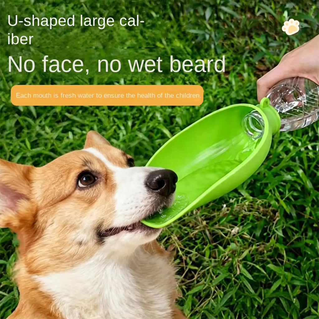 Leakproof Dog Travel Water Bottle & Portable Silicone Bowl Pet Travel Water Bowl Zpaxo
