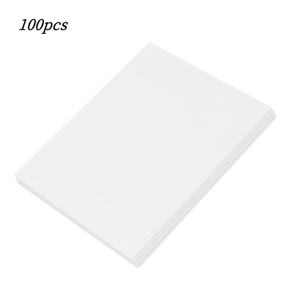 100 Pieces Of Nail Dust Extraction Filter Paper, Dust Filter Cotton, And Cleaning Accessories For Nail Vacuum Zpaxo WHITE