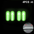 Car Parking Aid Guide Markers & Wheel Alignment Stickers 2-Pack