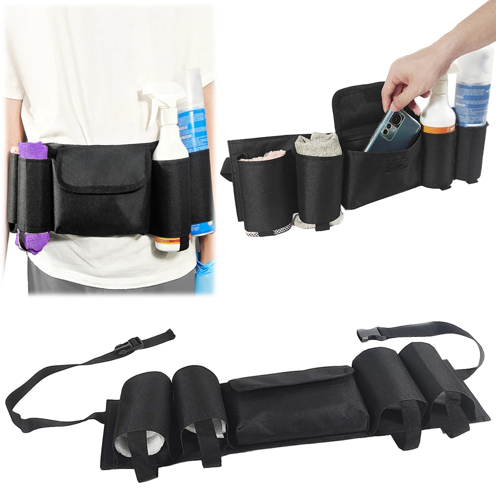 Oxford Cleaning Tool Waist Bag Belt Waterproof Beer Holster Drink Can