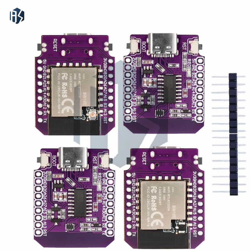 RTL8720DN Dual Band Wifi 5 0 Bluetooth BLE Module MINI BW16 2 4ghz Zpaxo