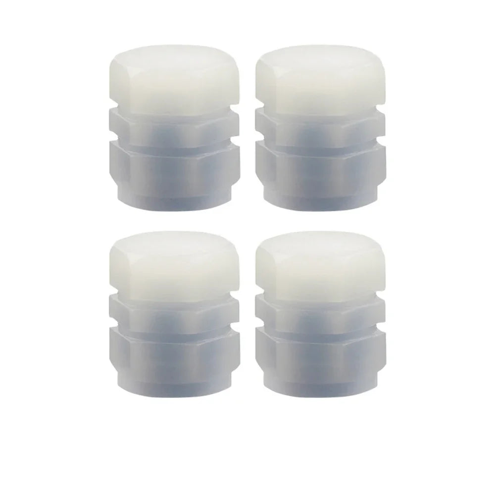 Luminous Glow Tire Valve Caps – Car, Motorcycle & Bike