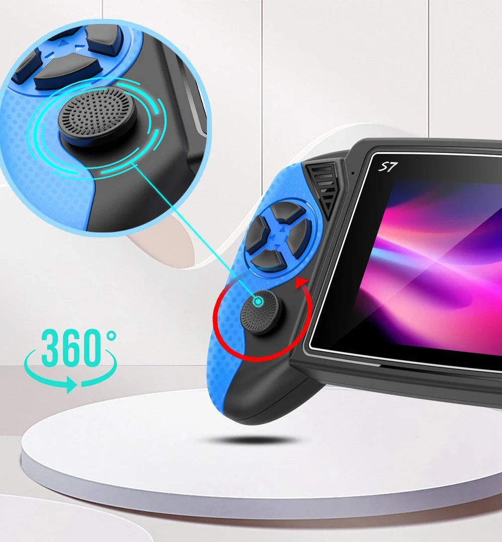 S7 Retro Handheld Game Console LCD Screen Built-in 620 Games Gaming