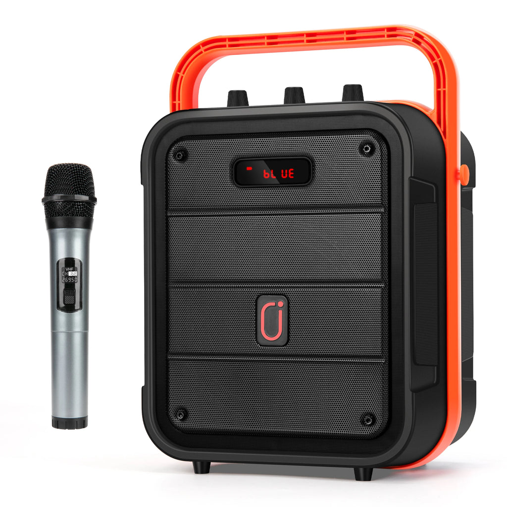 JYX Karaoke Machine Speaker Microphone Portable Bluetooth