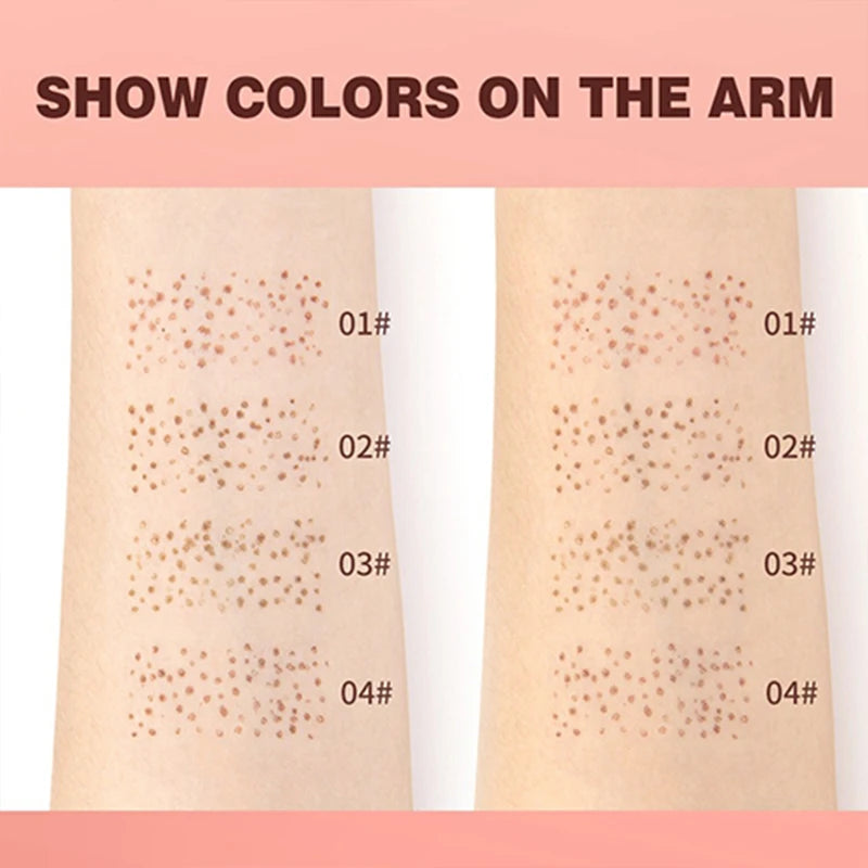 Liquid Air Cushion Five-point Freckle Stamp Pen Natural Simulation Instant Face Fake Dot Spot Pen Waterproof Lasting Makeup Zpaxo