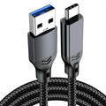 USB 3.2 Gen 2 Cable 10Gbps 60W USB-A to USB-C – 0.5m & 2m USB-C Data Cable Zpaxo black 0.5m