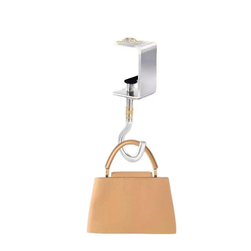4pcs Removable Desk Hooks: Backpack Hanger & Headphone Stand, Portable Student Organizer Zpaxo