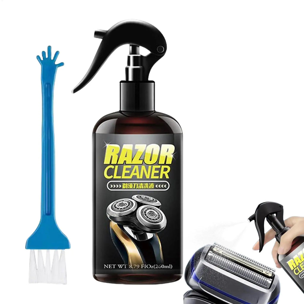 Electric Shaver Cleaning Solution Odorless Razor Cleaner Spray