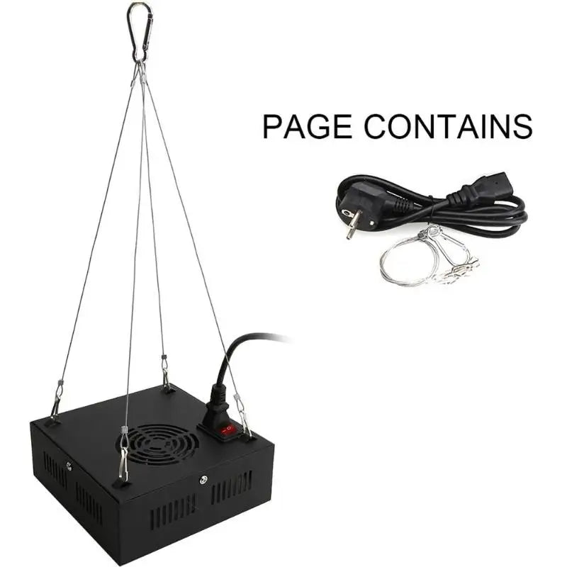 80W LED Grow Light 42leds IP66 Indoor Hydroponic System Fruits Lamp Zpaxo
