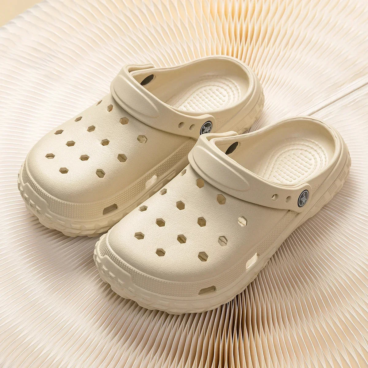 2026 EVA Women Men's Hole Shoes Summer Non-slip Outdoor Sandals