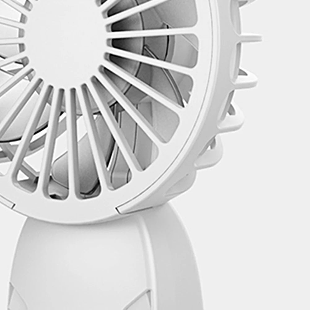 Portable Handheld Fan USB Rechargeable Personal 3 Speeds Mini Home Zpaxo
