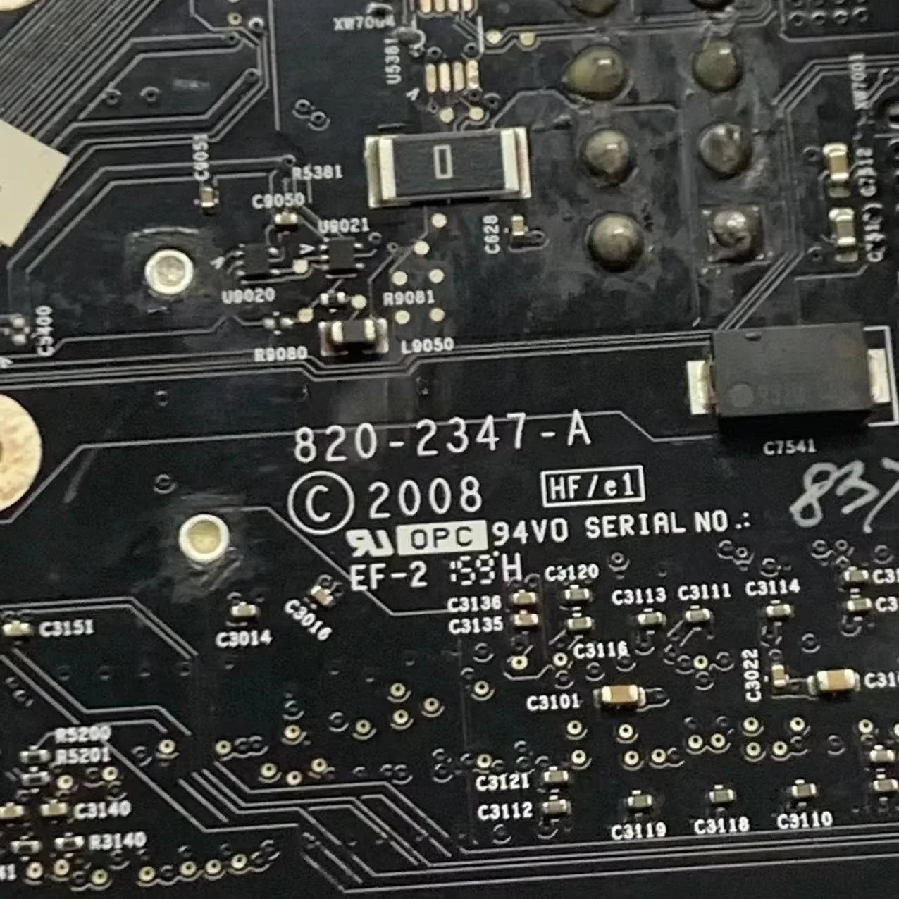Imac AIO A1224 Logic Board 820-2347-A 2008 EMC 2266 CPU